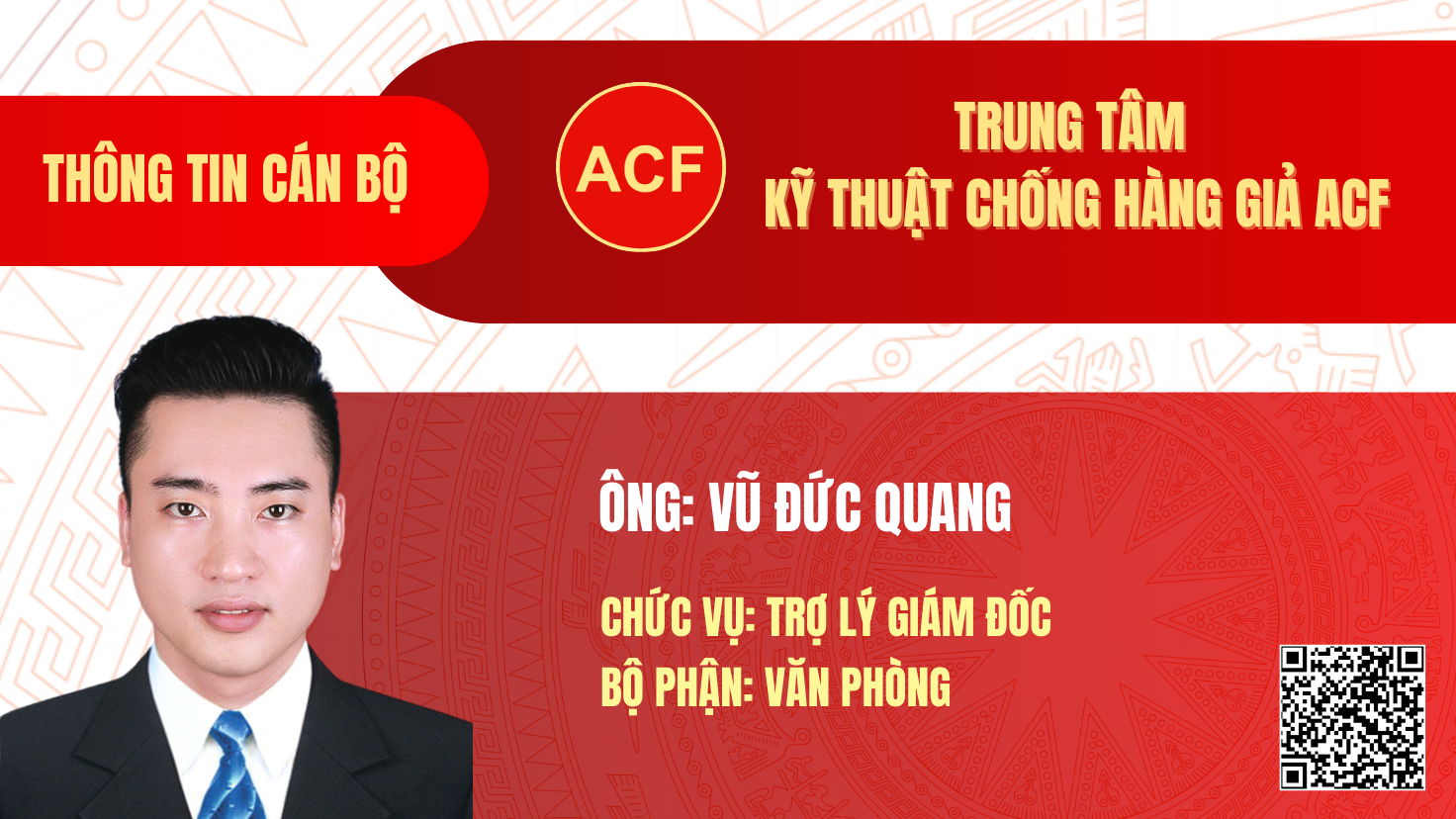 Ông: Vũ Đức Quang