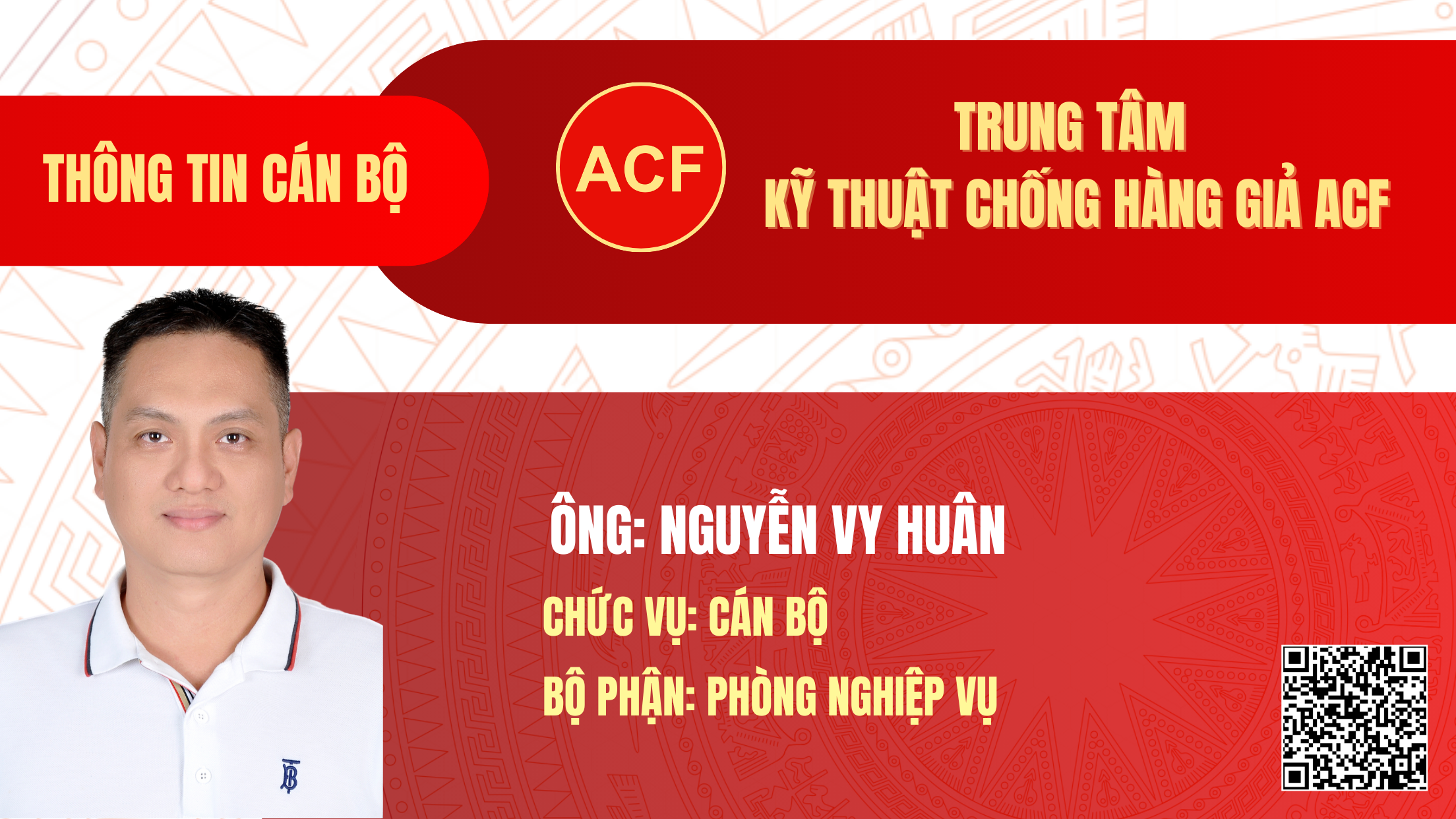 Ông: Nguyễn Vy Huân